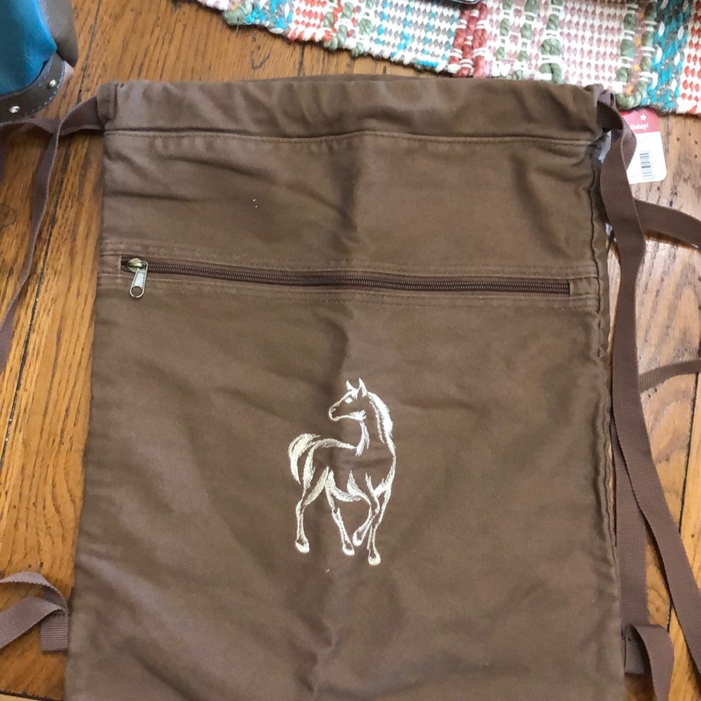 Brand new cinch bag.